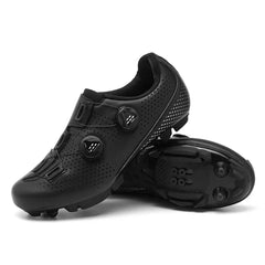 Nadine | Sportliche Rennrad Schuhe in Schwarzes MTB