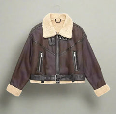 Aurélie – Modische Jacke in Braun