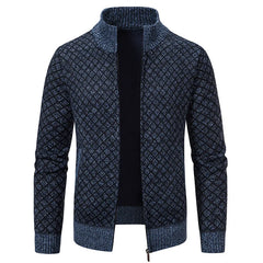 Nathan - Strickjacke in Blau