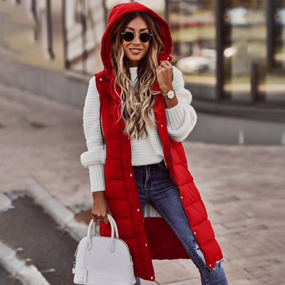 Lange Weste für Damen | Winter