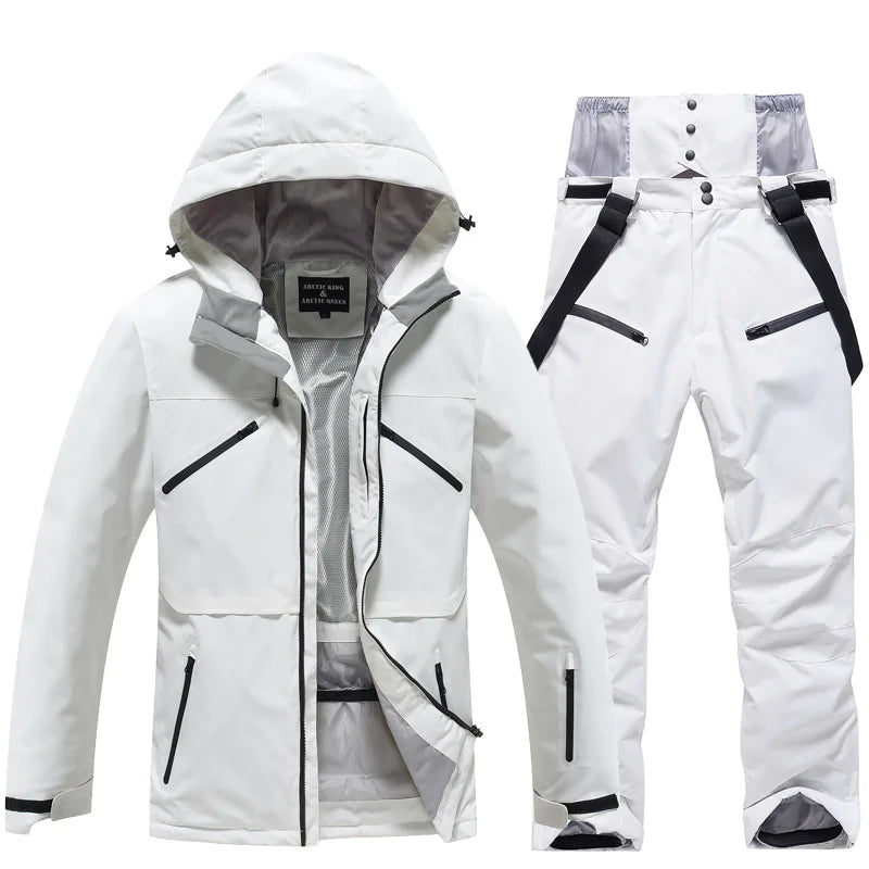 Unisex Winter Skianzug | Zweiteiliges Set
