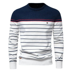 Pim | Robuster Herrenpullover in Blau