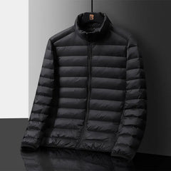 Markus | Gesteppte Jacke Herren modern & lässig in Schwarz