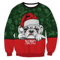 Herren Gemütlich Strickpullover | Weihnachten in Rot 2