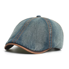 Beeckhoven™ | Retro Style Cap in Vintage Blau