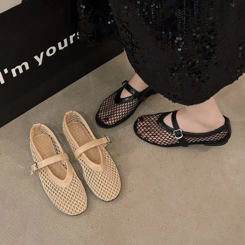 Damen Dirndl Schuhe im Hohl-Stil | Sommer