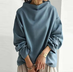 Zandria – Stilvoller Freizeitpullover in Blau