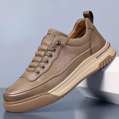 Elegante Plateauschuhe in Khaki