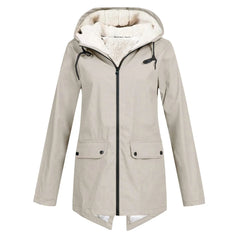 Viola | Wind- und Wetterjacke in Beige