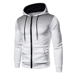 Galeron - Funktions-Hoodie mit Reißverschluss in Weiß