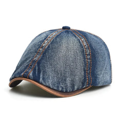 Beeckhoven™ | Retro Style Cap in Dunkelblau