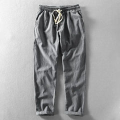 Boby - Drawstring-Sommerhosen in Grau