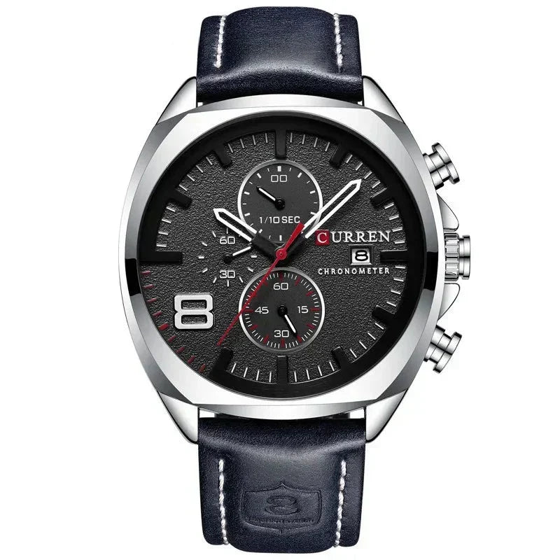 Wasserdichte Militär-Chronographen-Sportuhr