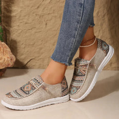 Leane | Damen Ultra-Leichte Komfortschuhe – Schuhe Leicht Sanft in Khaki