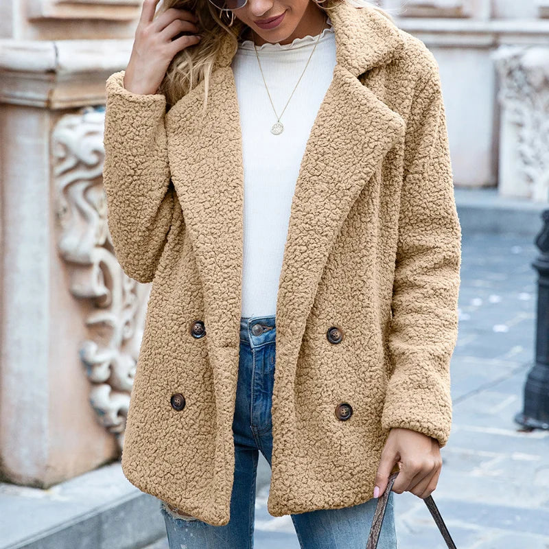 Talia - Kurze Teddyjacke