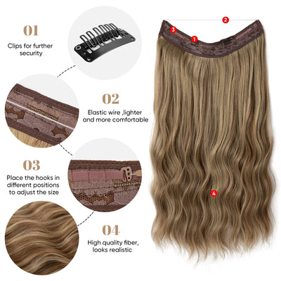 GlamSchleier™ Sofortige Haartransformation