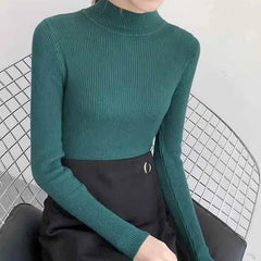 Birmadeth - Strickpullover - Slim-Fit-Stil in Grün