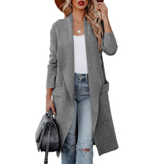 Kathrine - Strickjacke in Grau