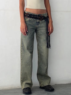 Tiana™ Wide-Leg Jeans in Sandgewaschenes Blau