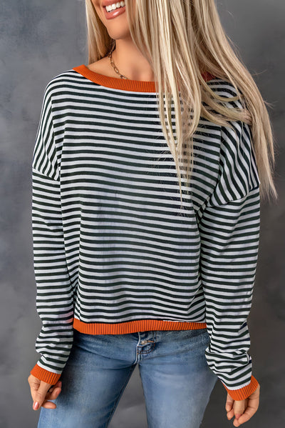 Milanie - Gestreifter Pullover
