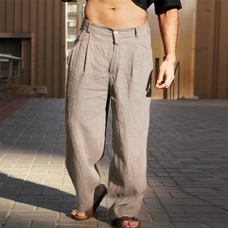 Romeo | WEITE LEINENHOSE