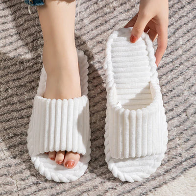 Unisex Hausschuhe mit Offenen Zehen | Drinnen
