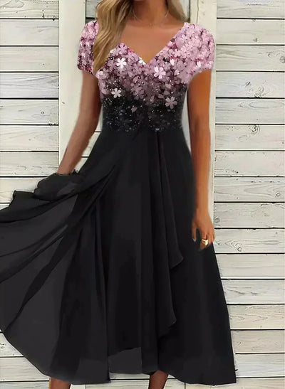 Caelina | Stilvolles Midi-Kleid