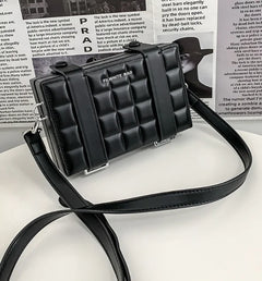 Blake - Box-Förmige Tasche - Unisex Crossbody in Schwarz