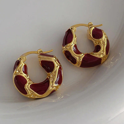 Micara - Golden Mosaic - Ohrringe