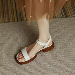 Elsen™ | Ledersandalen Juneya in Weiß