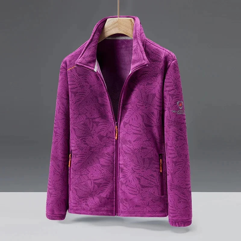 Unisex Modische Fleece Jacke | Warme