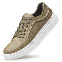 Leder Herrenschuhe in Braun