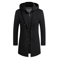 Milles - Zwei-in-Eins-Winterjacke in Schwarz