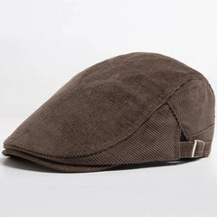 Beeckhoven™ | Stylish Corduroy Cap in Kaffee
