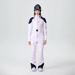 Damen Stylische Skianzug | Winter in Hellviolett