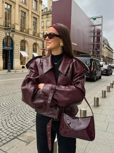 Jahrgang-Kurzjacke für Damen | Langarm