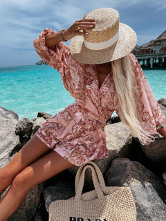 Kornelia® | Badeanzug in Rosa