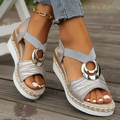 Reese | Fußgewölbestütze Leicht Sandalen in Grau