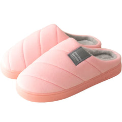 Warme Unisex Drinnen Hausschuhe | Schlupf in Rosa