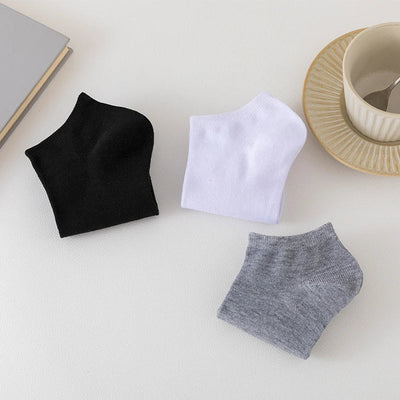 Charlie - Einfarbige Knöchelsocken - Atmungsaktive Unisex-Socken