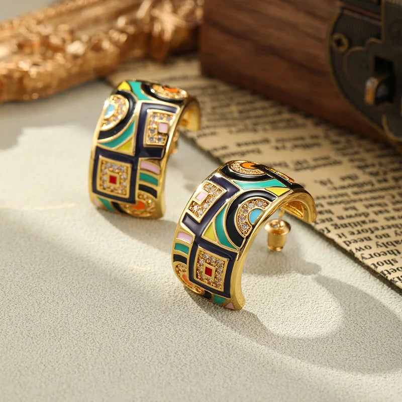 Micara - Art Deco - Ohrringe