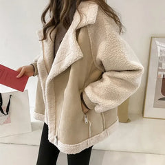 Sanna | Komfortable Softtouch-Winterjacke Damen in Beige