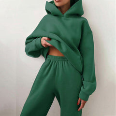 Mave | Oversize-Jogging-Set in Grün
