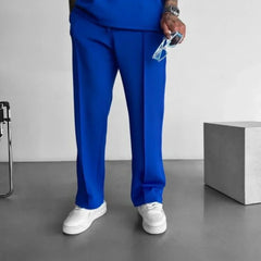 Zurich™ Hose im Maßgeschneiderten Stil mit Lockerer Passform in Blau