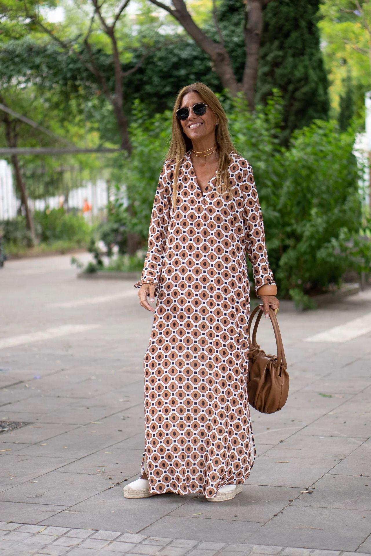 Christin - Maxi-Kleid - Stilvoller Print