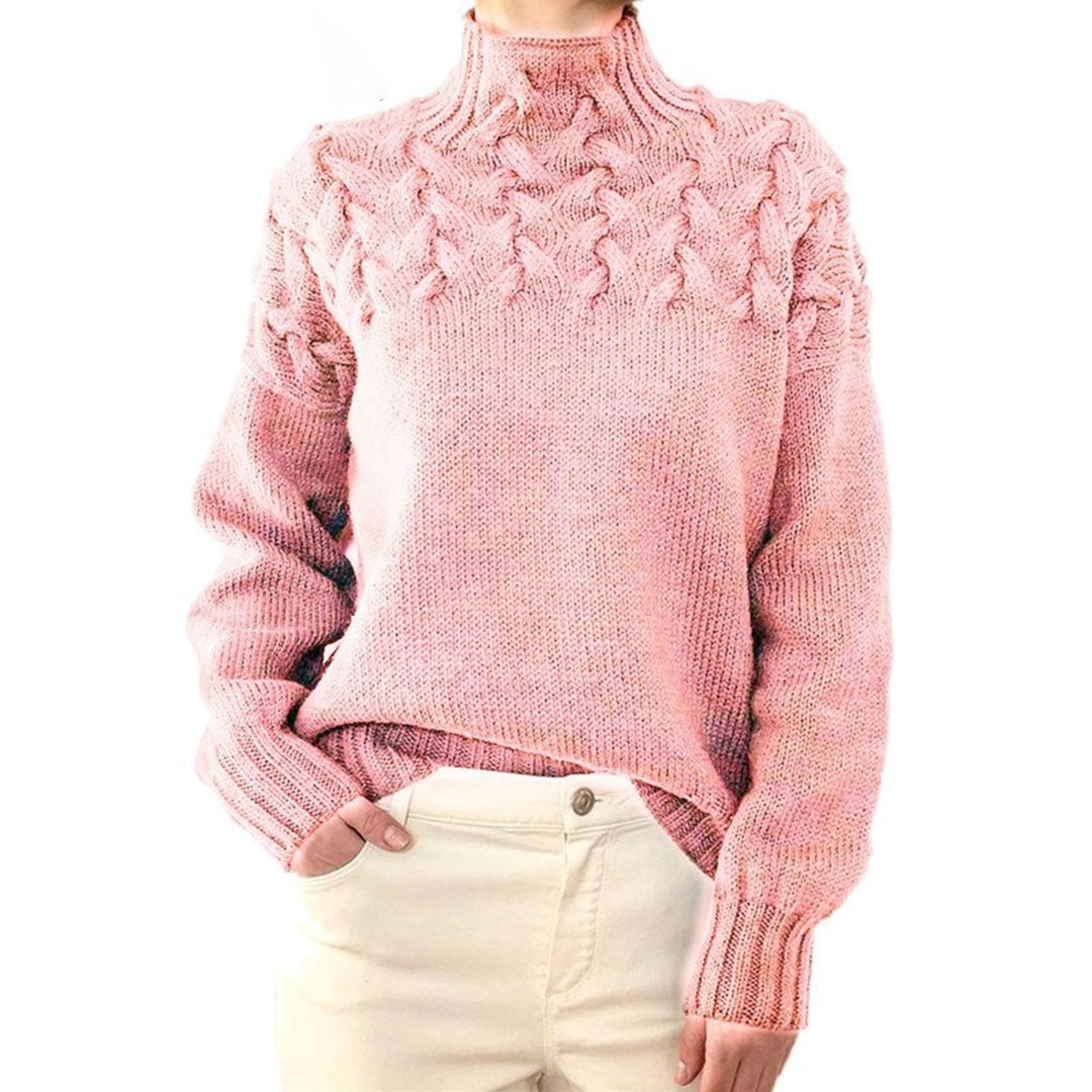 Damen Rollkragen Strickpullover | Winter