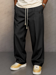 Theo | Moderne Jogginghose mit gerader Passform (1+1 Gratis) in Schwarz