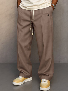 Theo | Moderne Jogginghose mit gerader Passform (1+1 Gratis) in Hellbraun