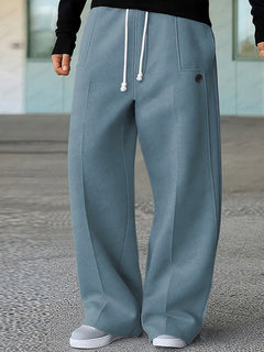 Gannon - Soft-Touch-Jogginghose in Blau