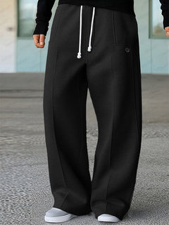 Gannon - Soft-Touch-Jogginghose in Schwarz